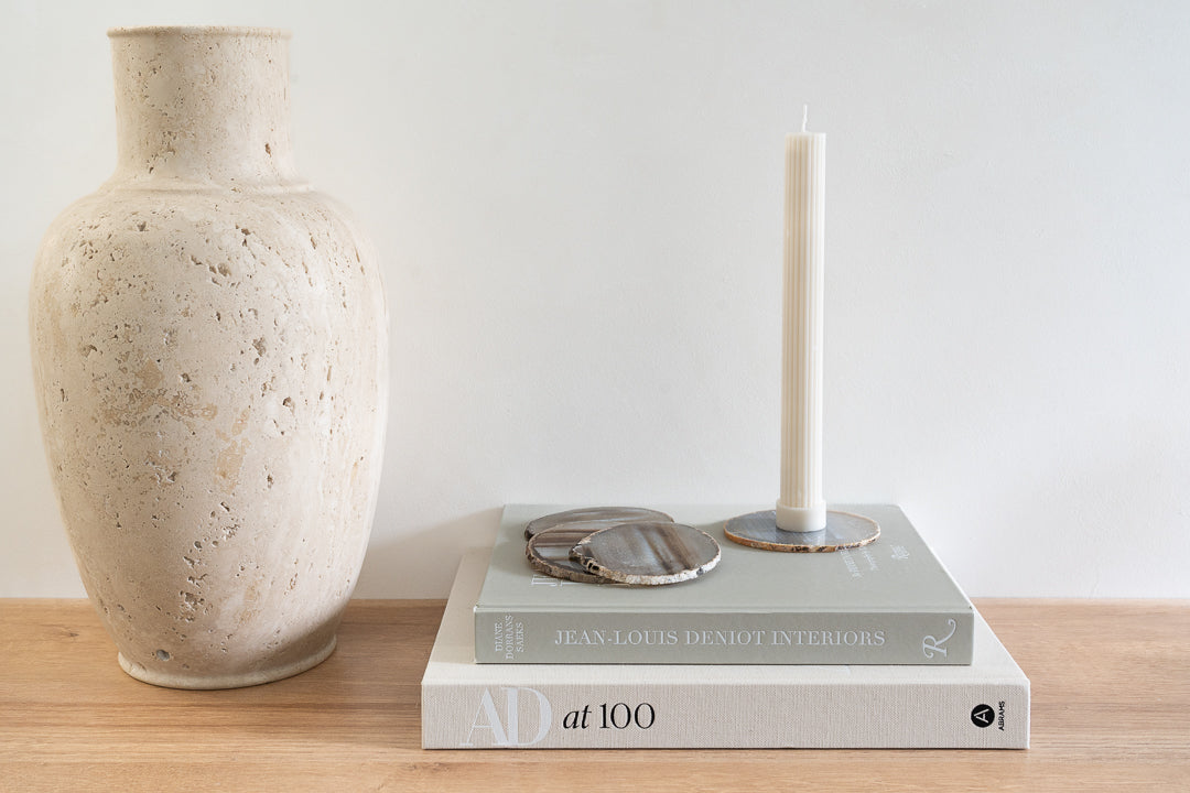 Gaïa Gemstone Coaster Set