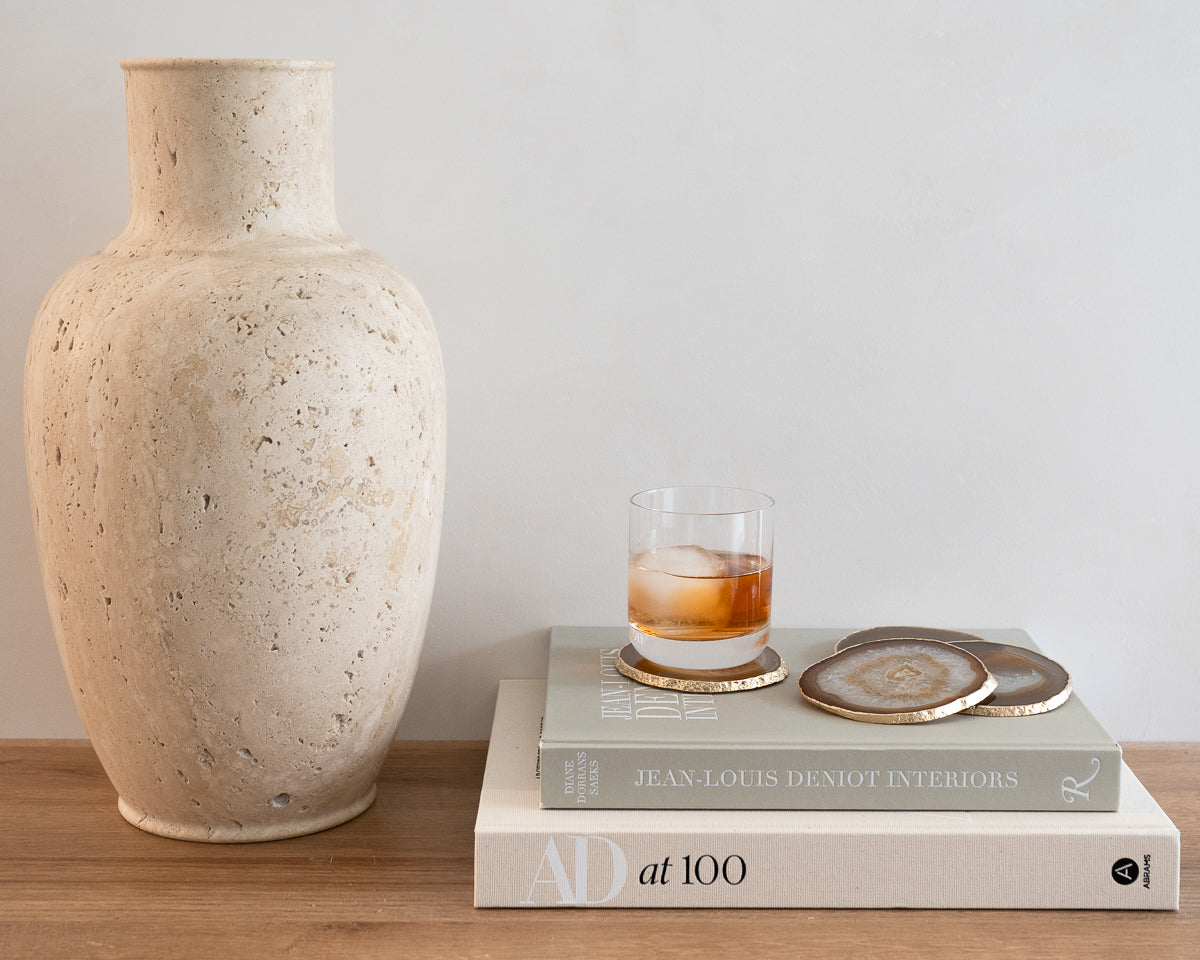 Yara Gemstone Coaster Set